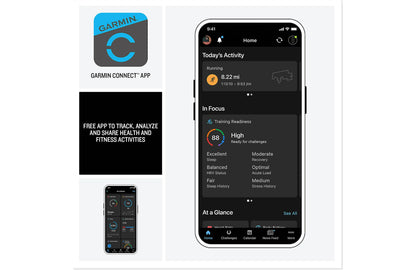 Garmin Forerunner 970 GPS running watch (Black with Black band)