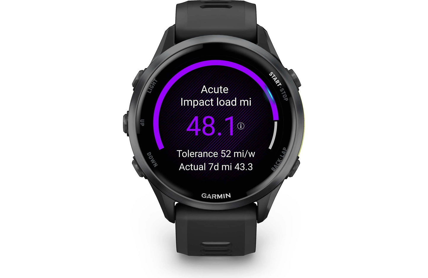 Garmin Forerunner 970 GPS running watch (Black with Black band)