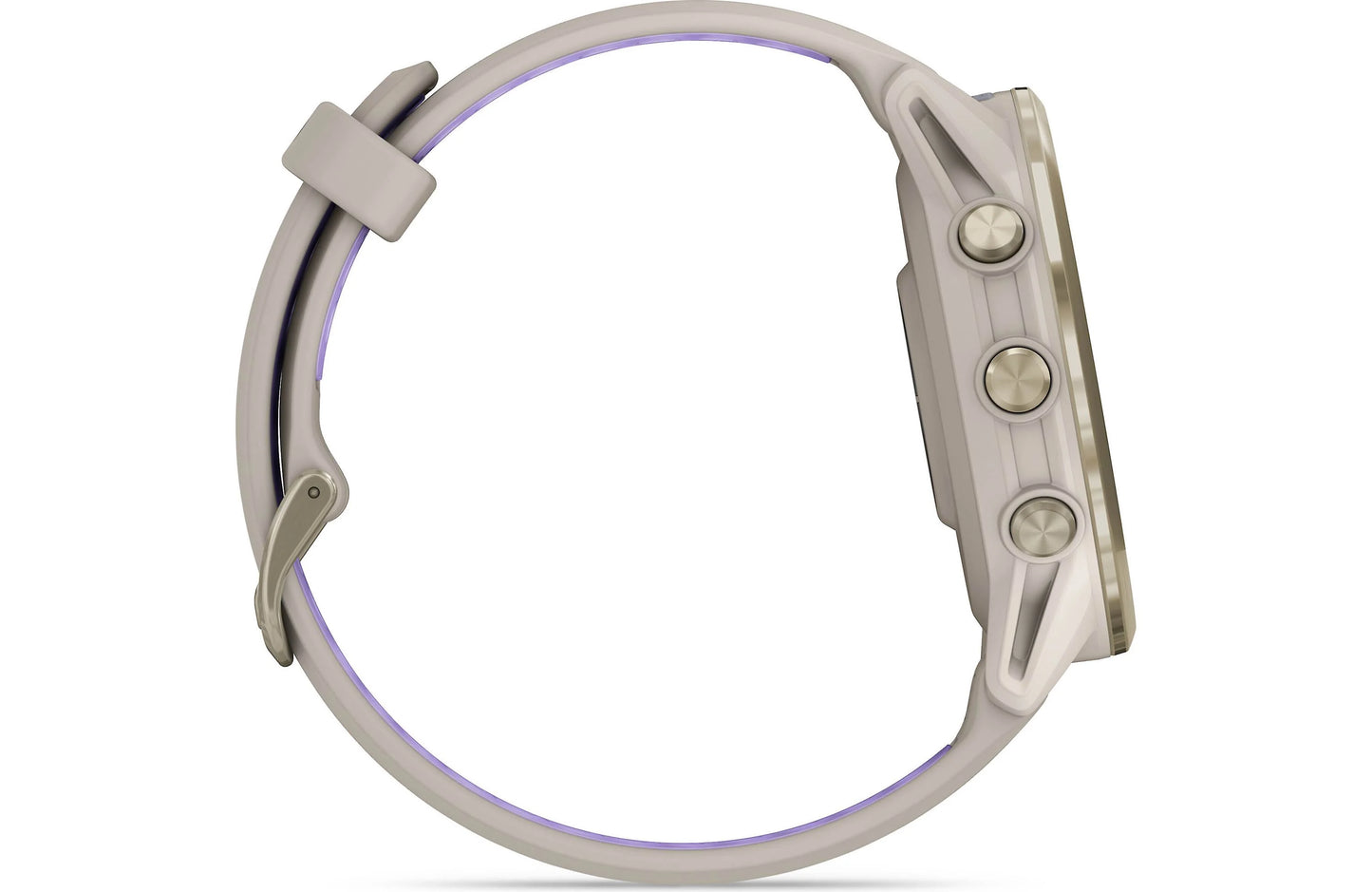 Garmin Forerunner 970 GPS running watch (Soft Gold with French Gray band)