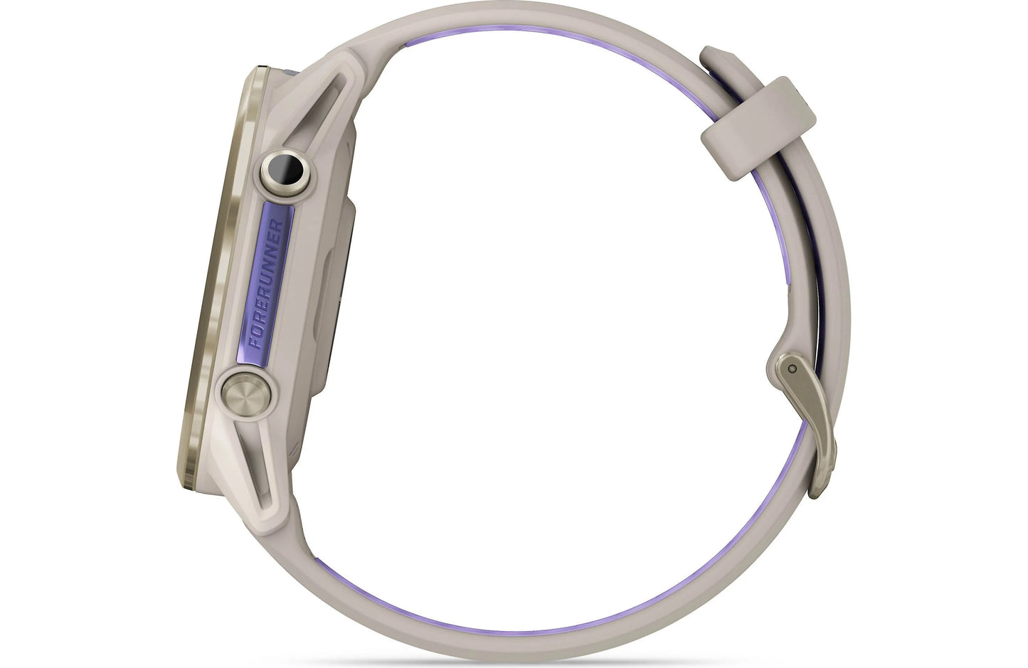 Garmin Forerunner 970 GPS running watch (Soft Gold with French Gray band)