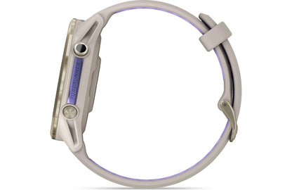 Garmin Forerunner 970 GPS running watch (Soft Gold with French Gray band)