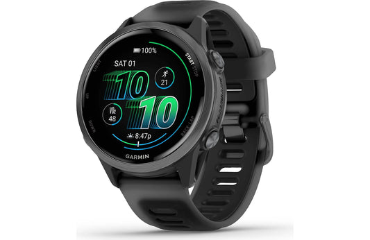 Garmin Forerunner 570 GPS running watch (42 mm - Slate Gray with Black band)