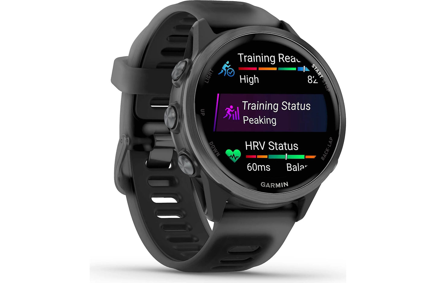 Garmin Forerunner 570 GPS running watch (42 mm - Slate Gray with Black band)