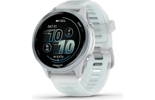 Garmin Forerunner 570 GPS running watch (42 mm - Cloud Blue with Whitestone band)