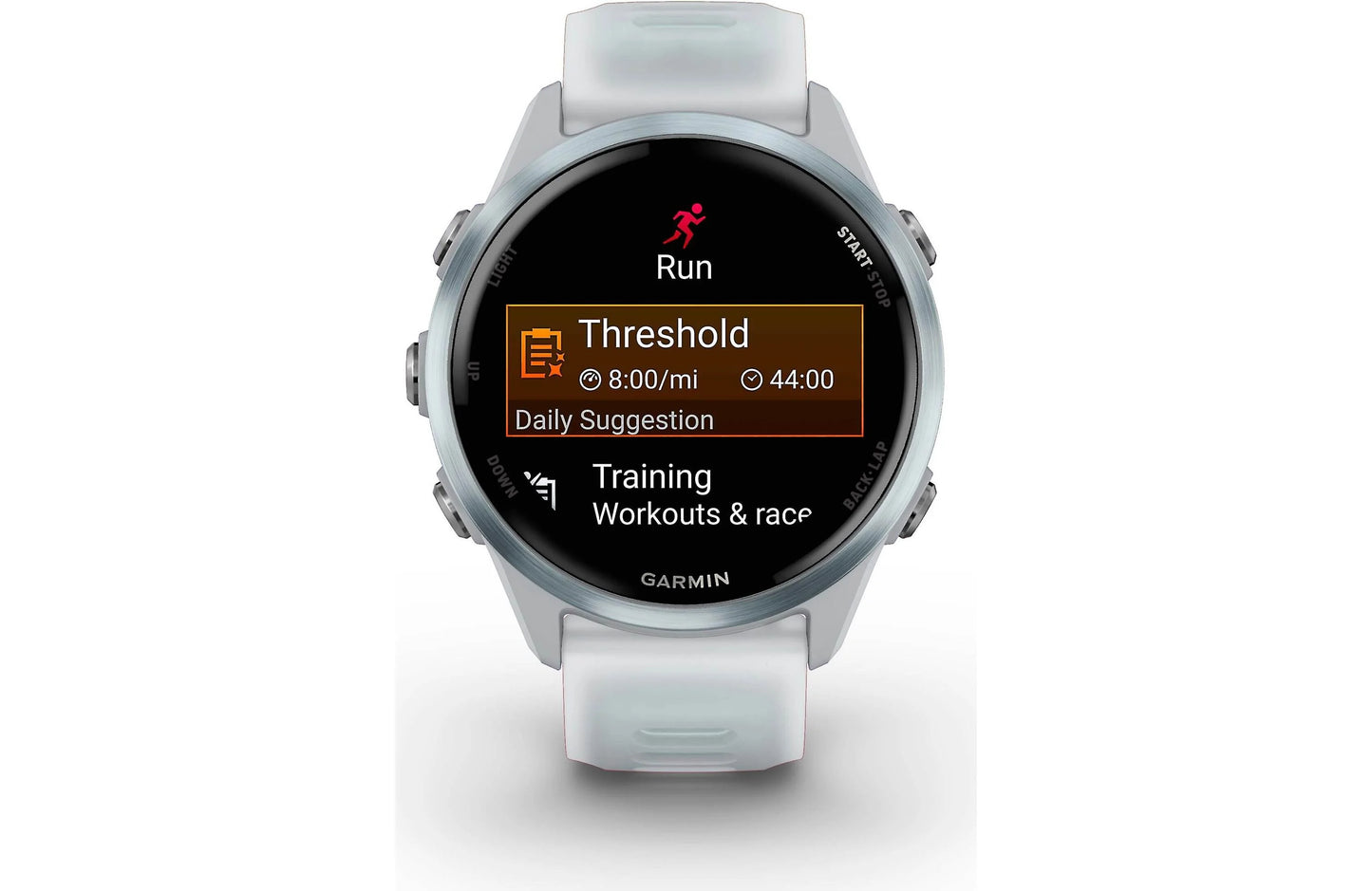 Garmin Forerunner 570 GPS running watch (42 mm - Cloud Blue with Whitestone band)