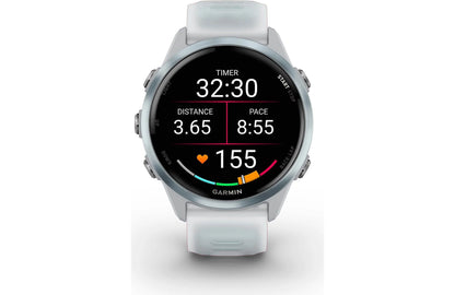 Garmin Forerunner 570 GPS running watch (42 mm - Cloud Blue with Whitestone band)