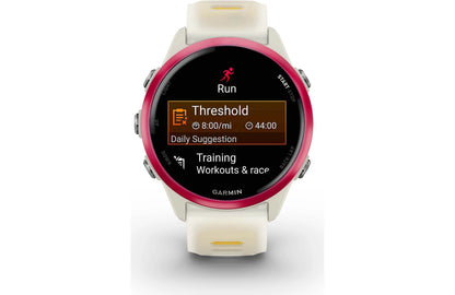 Garmin Forerunner 570 GPS running watch (42 mm - Rasberry with Bone/Mango band)