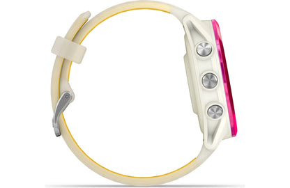 Garmin Forerunner 570 GPS running watch (42 mm - Rasberry with Bone/Mango band)