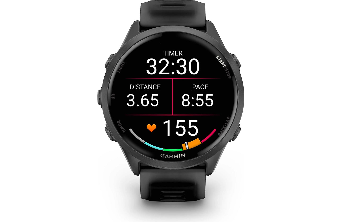 Garmin Forerunner 570 GPS running watch (47 mm - Slate Gray with Black band)