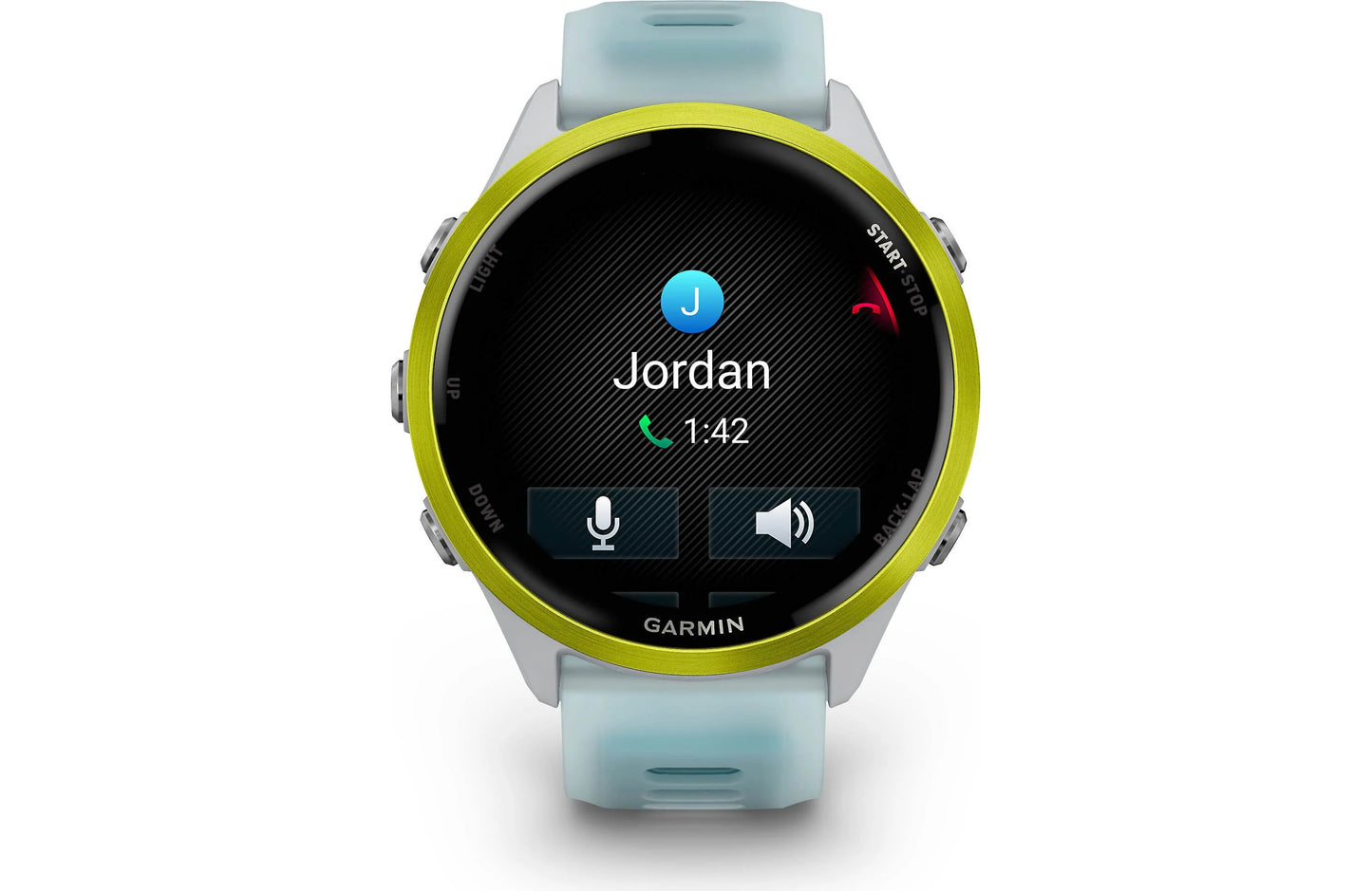 Garmin Forerunner 570 GPS running watch (47 mm - Amp Yellow with Whitestone band)