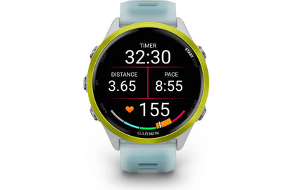 Garmin Forerunner 570 GPS running watch (47 mm - Amp Yellow with Whitestone band)