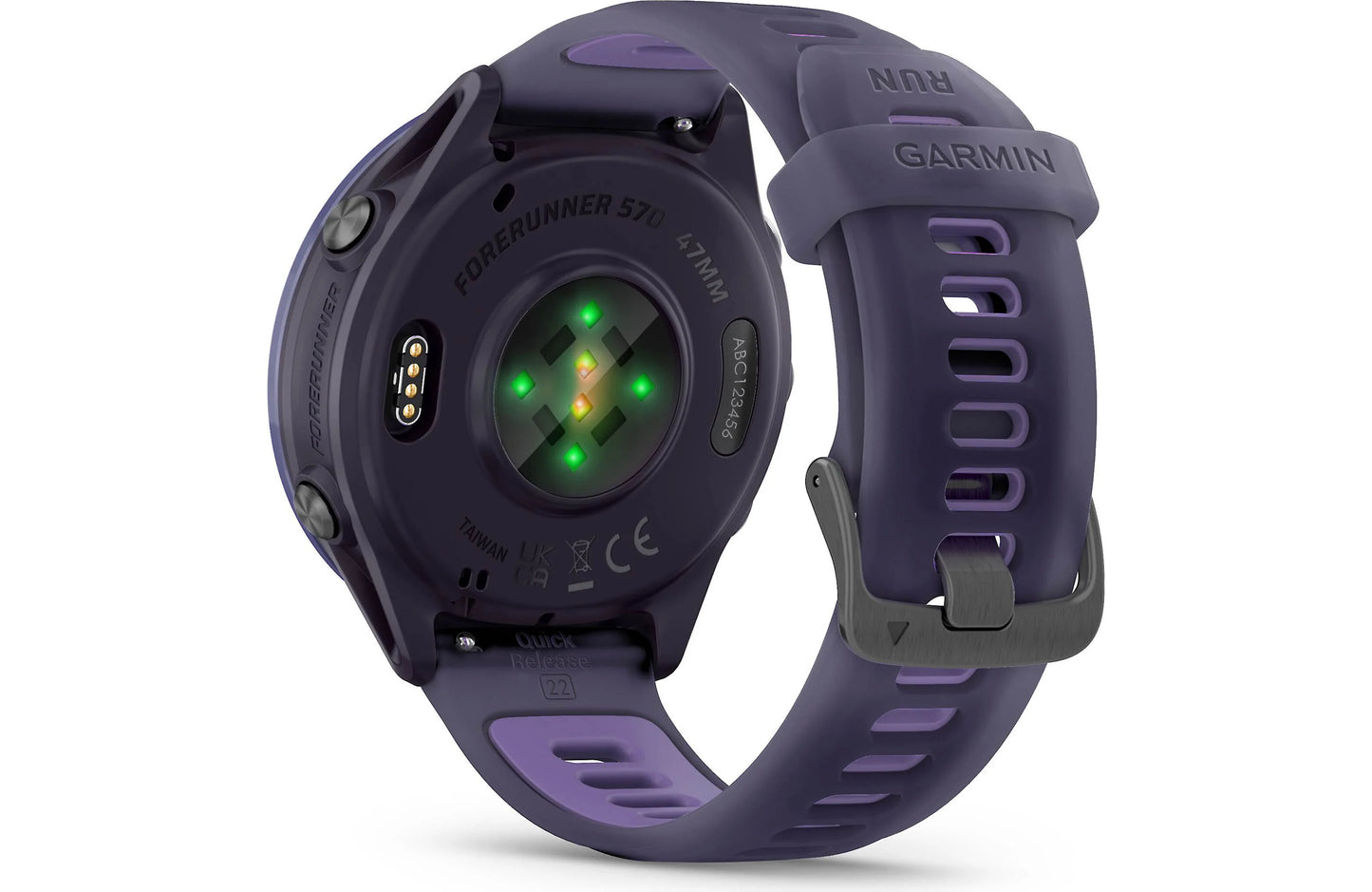 Garmin Forerunner 570 GPS running watch (47 mm - Indigo with Imperial Purple band)