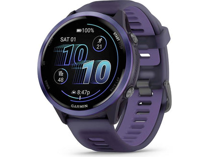 Garmin Forerunner 570 GPS running watch (47 mm - Indigo with Imperial Purple band)