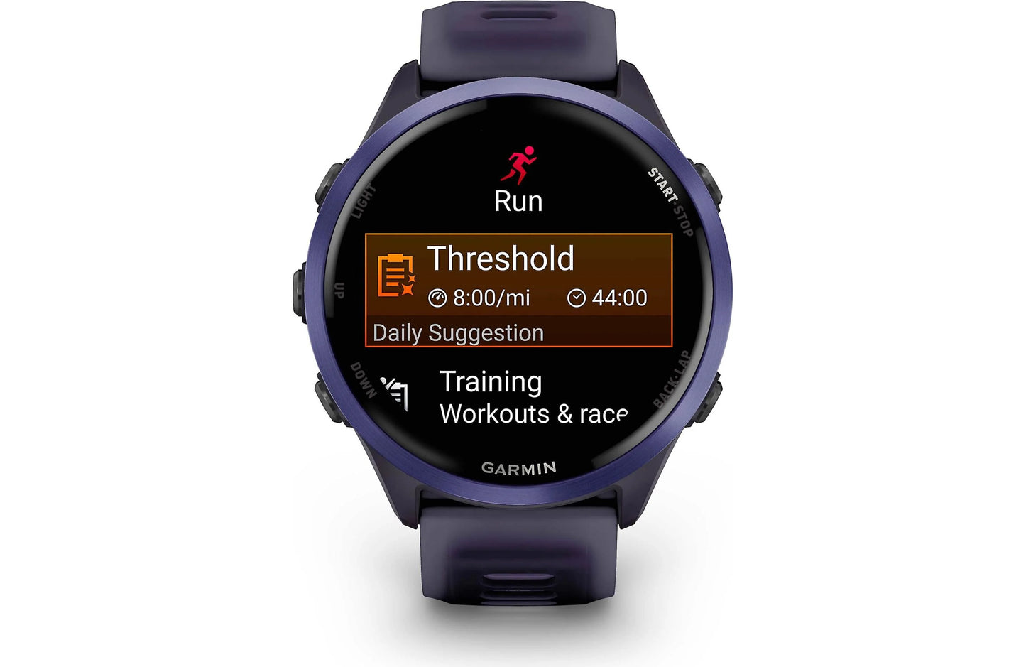 Garmin Forerunner 570 GPS running watch (47 mm - Indigo with Imperial Purple band)