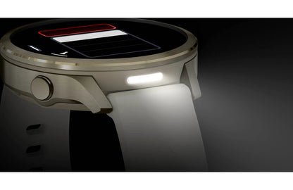 Garmin Venu 4 GPS Smartwatch 41 mm (Lunar gold with bone silicone band)