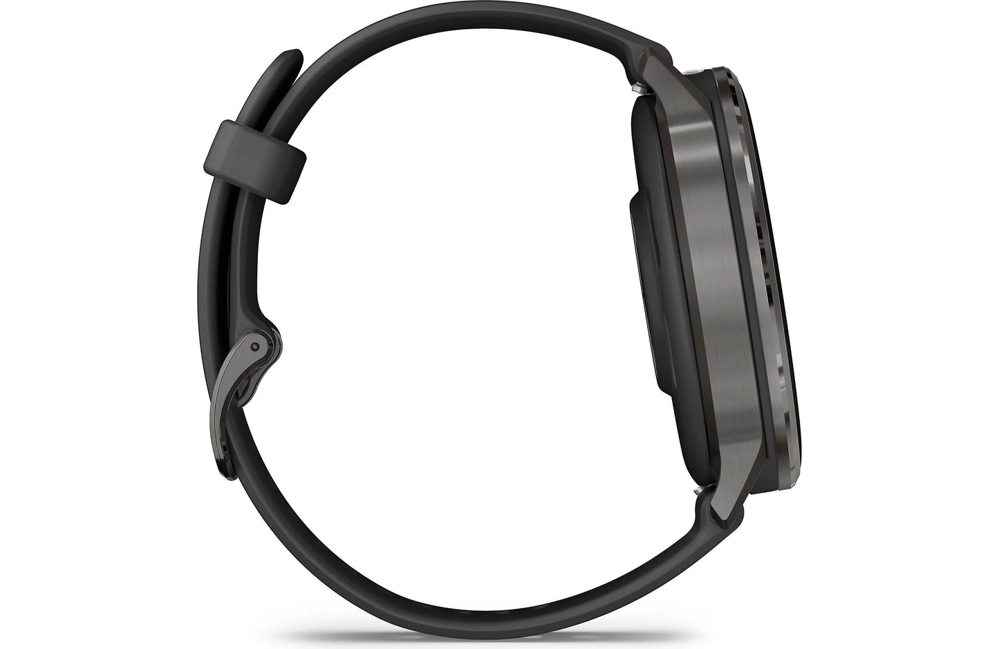 Garmin Venu 4 GPS smartwatch — 45 mm (Slate with black silicone band)