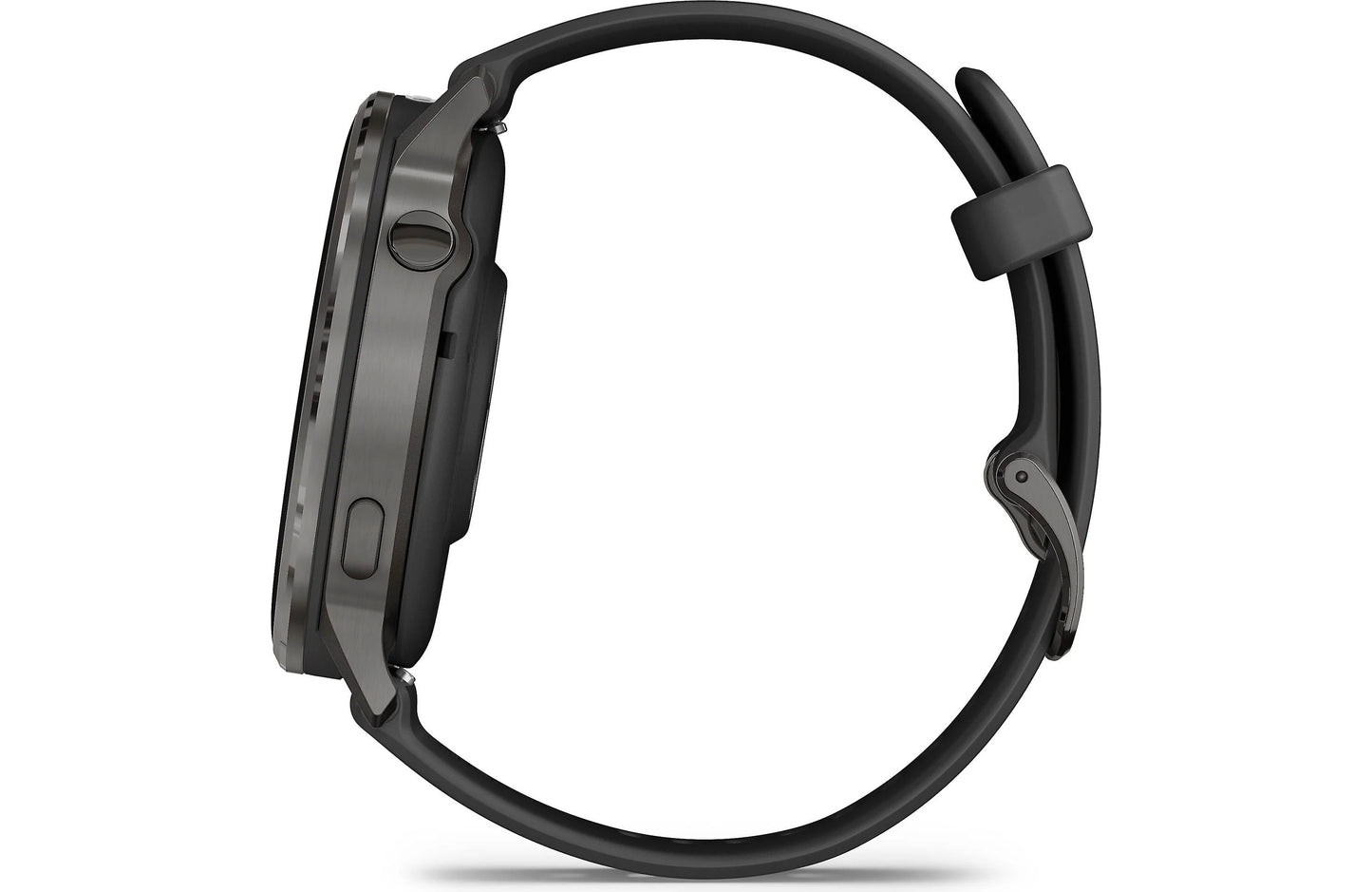 Garmin Venu 4 GPS smartwatch — 45 mm (Slate with black silicone band)