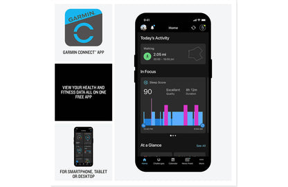Garmin Venu 4 GPS smartwatch — 45 mm (Slate with black silicone band and brown leather band)
