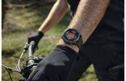 Garmin fenix 8 Pro 47 mm AMOLED (Sapphire, titanium with graphite/black silicone band)