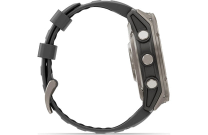 Garmin fenix 8 Pro 51 mm AMOLED (Sapphire, titanium with graphite/black silicone band)