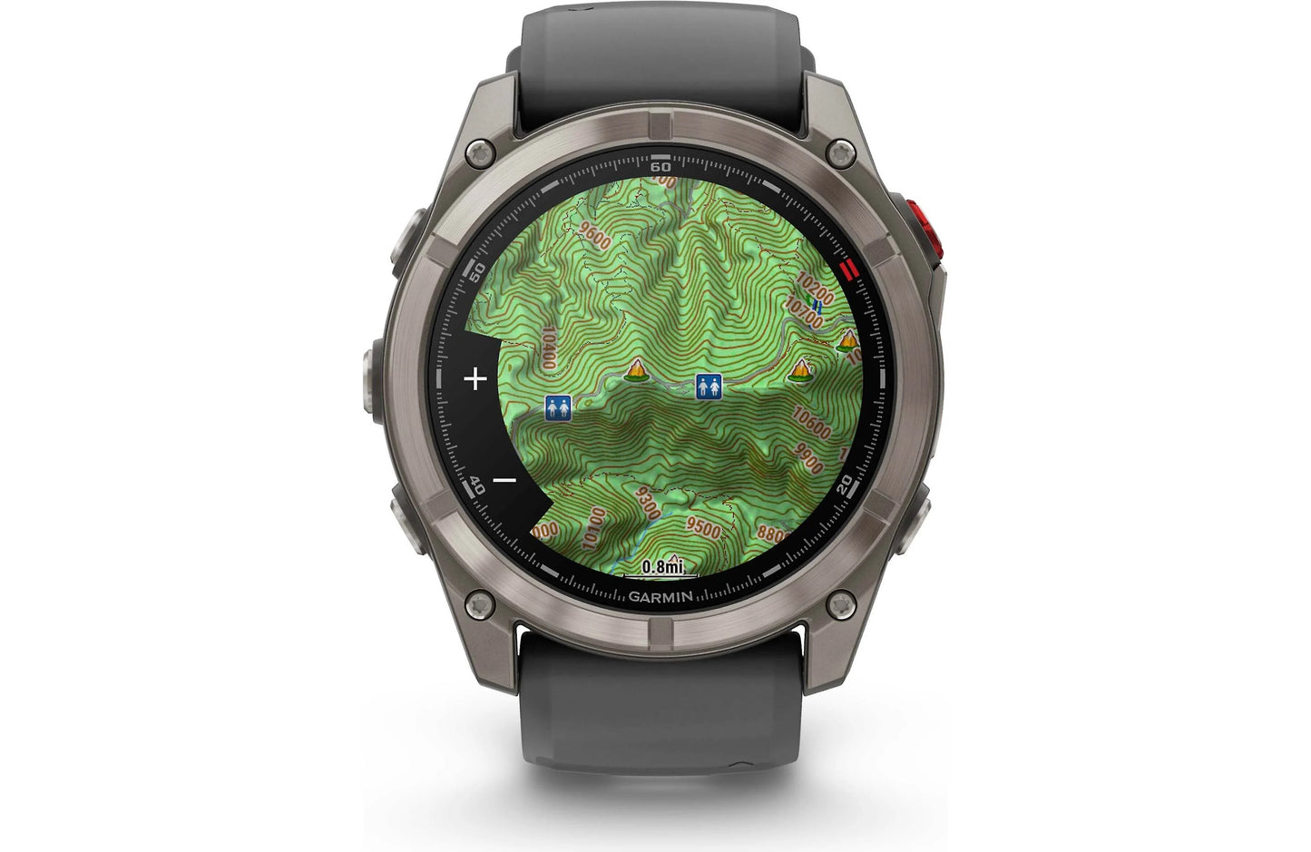 Garmin fenix 8 Pro 51 mm AMOLED (Sapphire, titanium with graphite/black silicone band)