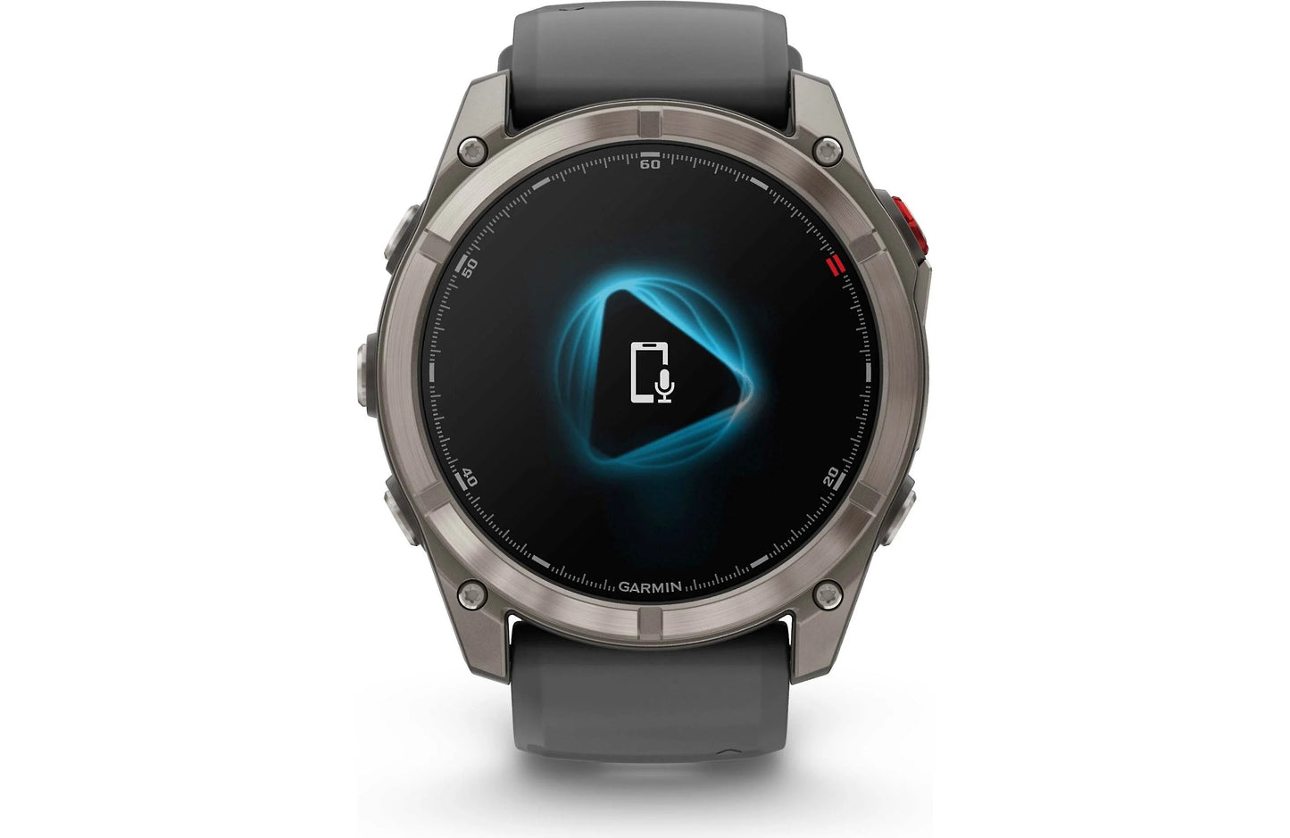 Garmin fenix 8 Pro 51 mm AMOLED (Sapphire, titanium with graphite/black silicone band)