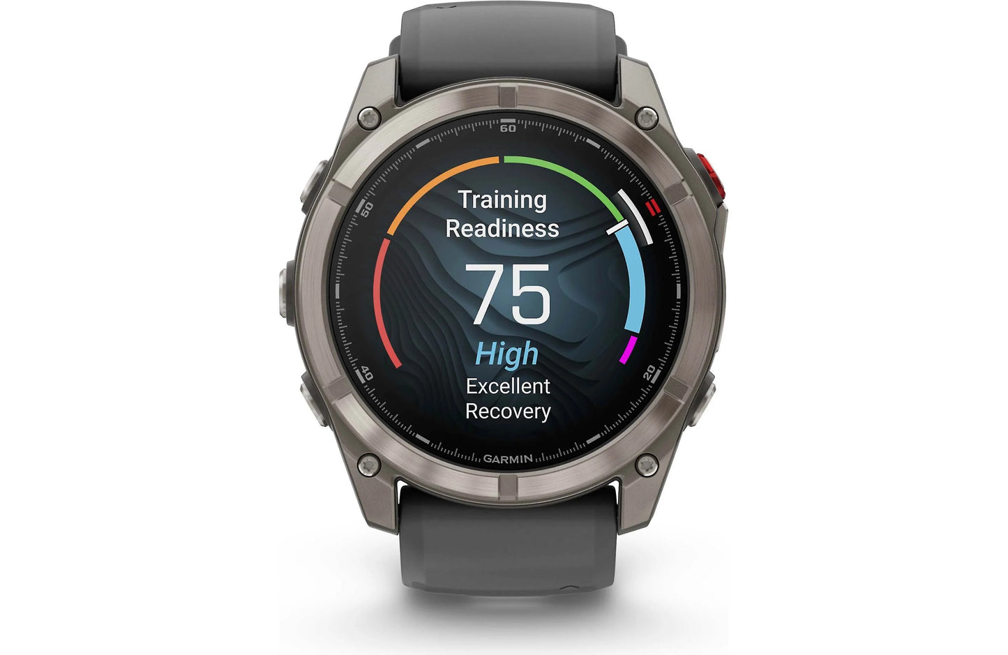 Garmin fenix 8 Pro 51 mm AMOLED (Sapphire, titanium with graphite/black silicone band)