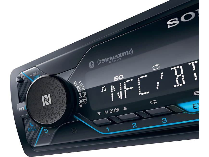 Sony DSX-A415BT Bluetooth Media Receiver: Dual Smartphone Connectivity, Voice Control, 4x55W