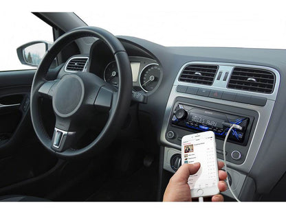 Sony DSX-A415BT Bluetooth Media Receiver: Dual Smartphone Connectivity, Voice Control, 4x55W