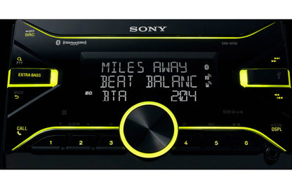 Sony DSX-B700 Double-DIN Bluetooth Car Stereo Receiver with Voice Control