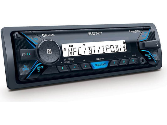 Sony DSX-M55BT Marine digital media receiver with Bluetooth® (does not play CDs)