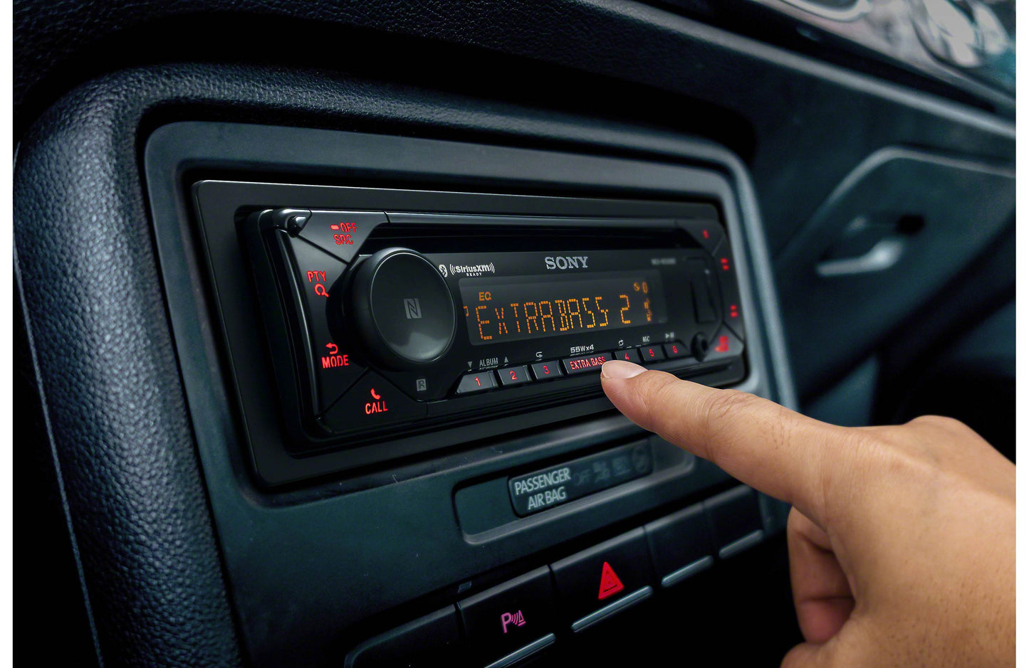 Sony MEX-N5300BT CD Receiver with Dual Bluetooth & High-Power Amplifier