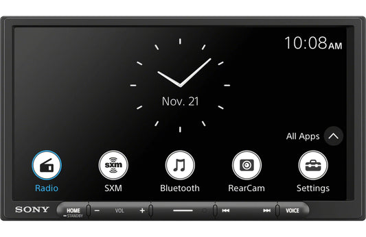 Sony XAV-AX4000 | 6.95” (17.6 cm) Wireless CarPlay/ Android Auto Media Receiver