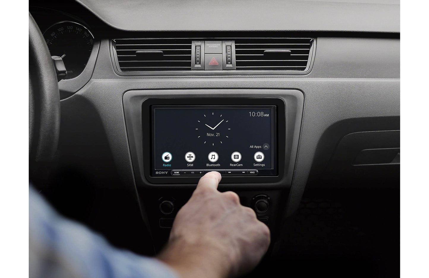 Sony XAV-AX4000 | 6.95” (17.6 cm) Wireless CarPlay/ Android Auto Media Receiver