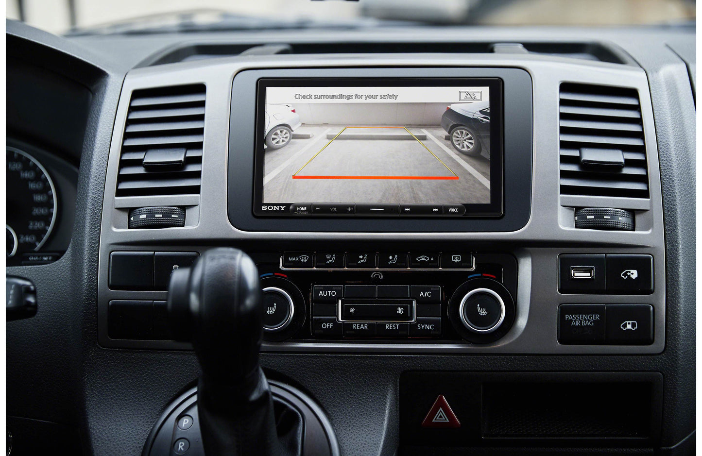 Sony XAV-AX6000 6.95-inch Wireless CarPlay Android Auto Media Receiver with HDMI Input