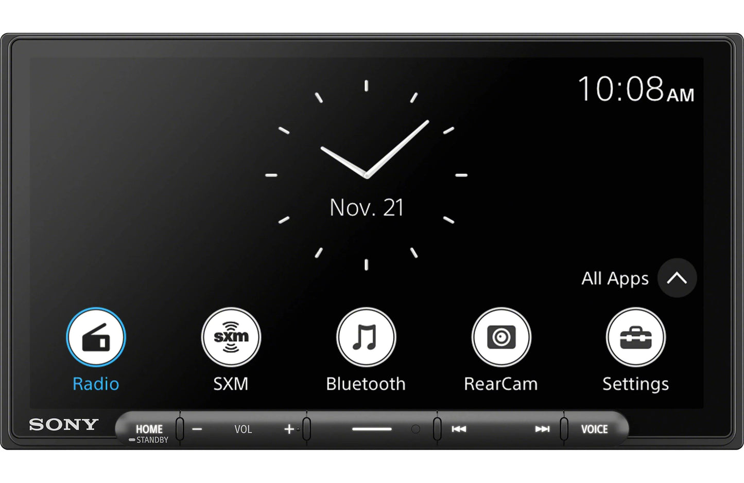 Sony XAV-AX6000 6.95-inch Wireless CarPlay Android Auto Media Receiver with HDMI Input