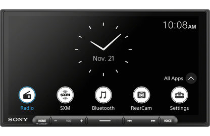 Sony XAV-AX6000 6.95-inch Wireless CarPlay Android Auto Media Receiver with HDMI Input