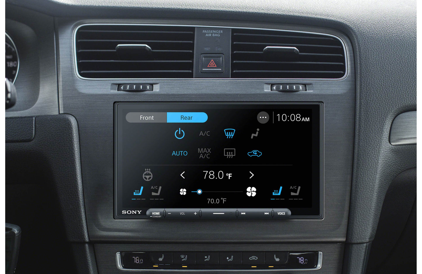 Sony XAV-AX6000 6.95-inch Wireless CarPlay Android Auto Media Receiver with HDMI Input