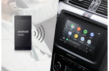 Sony XAV-AX6000 6.95-inch Wireless CarPlay Android Auto Media Receiver with HDMI Input