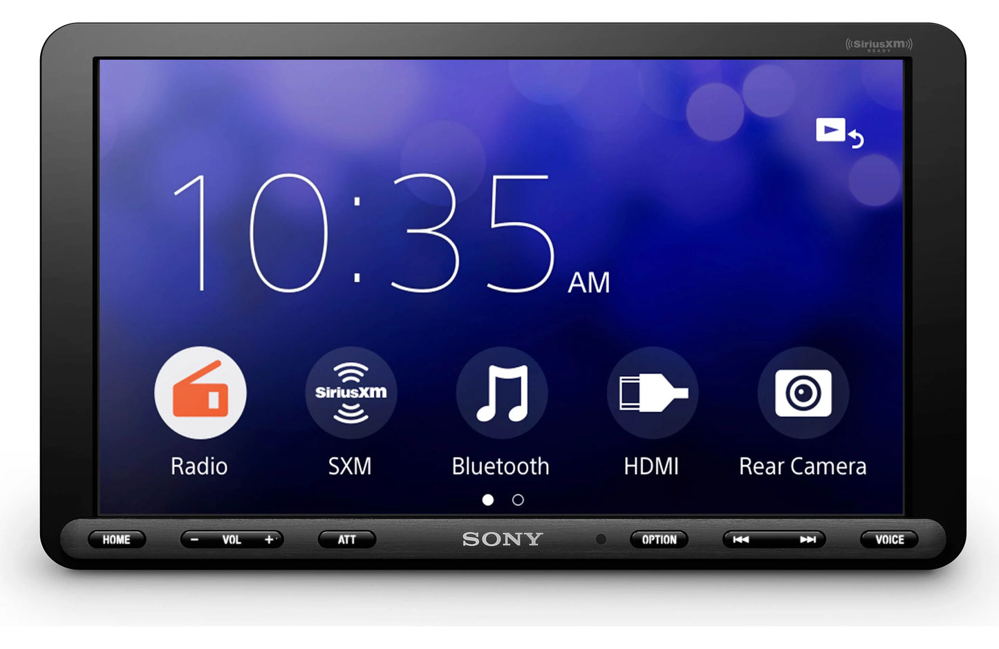 Sony XAV-AX8100 8.95-inch Multimedia Receiver with Apple CarPlay and Android Auto