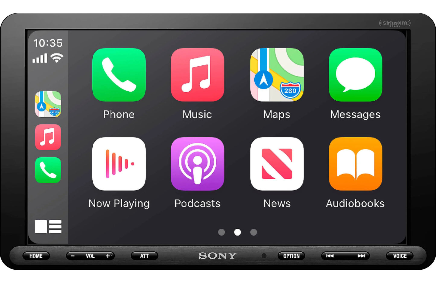 Sony XAV-AX8100 8.95-inch Multimedia Receiver with Apple CarPlay and Android Auto