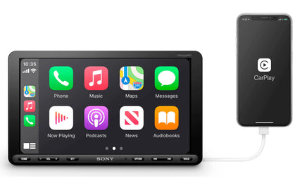 Sony XAV-AX8100 8.95-inch Multimedia Receiver with Apple CarPlay and Android Auto