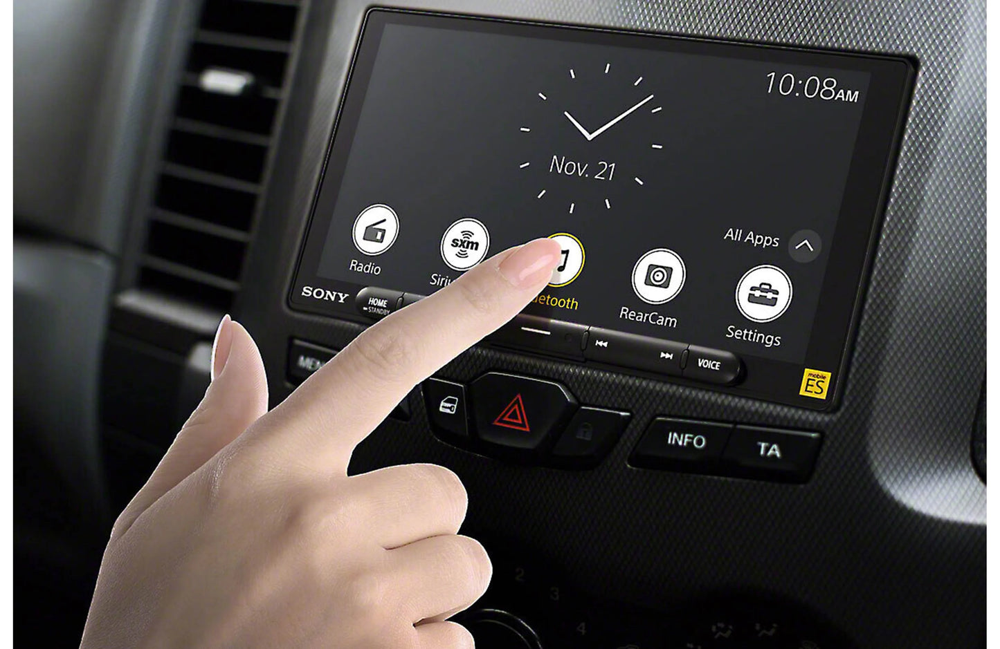 Sony XAV-9000ES Wireless High-Resolution Car Stereo with 6.75-inch HD Touchscreen