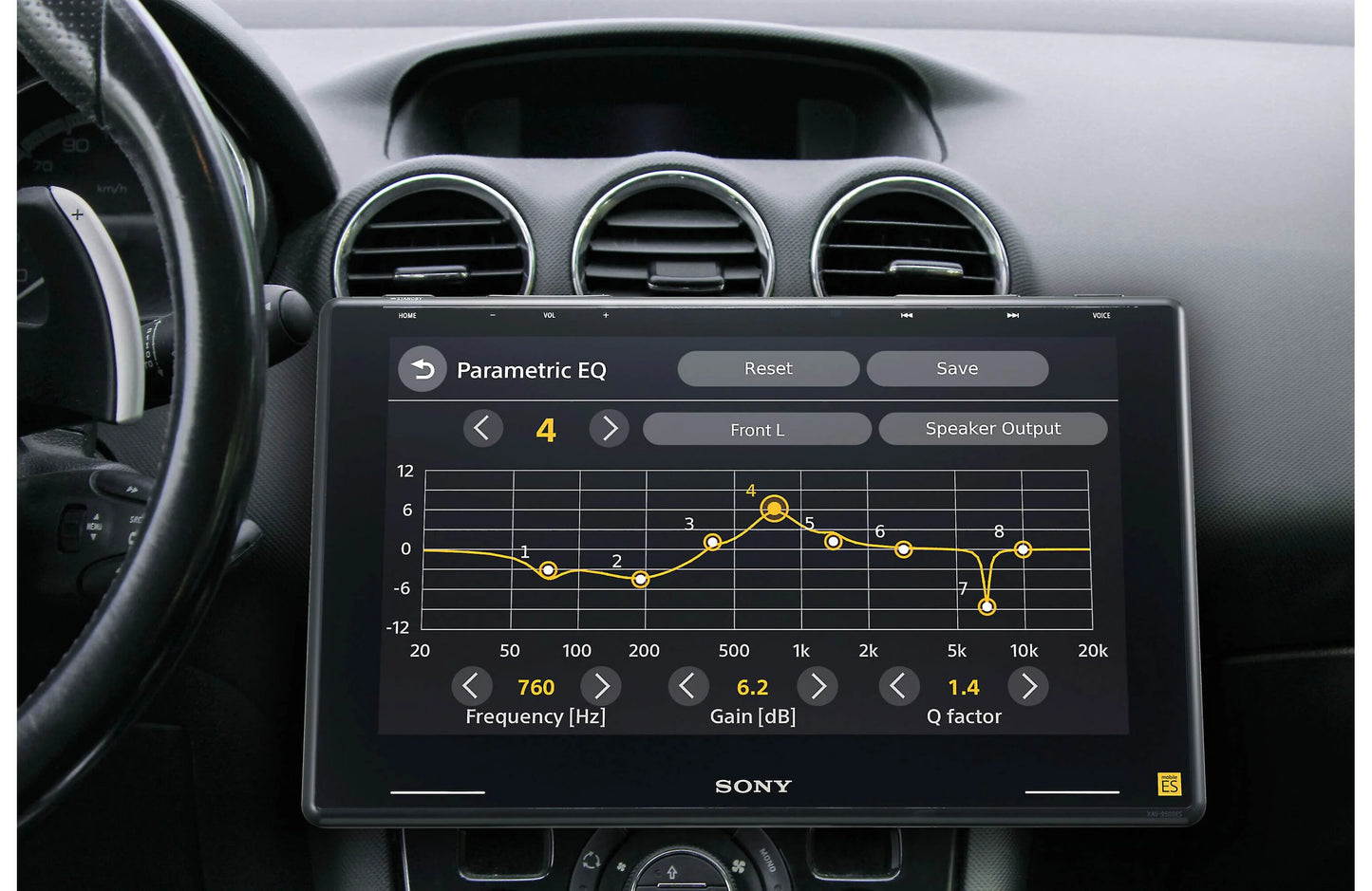 Sony Mobile XAV-9500ES ES 10.1-inch Wireless CarPlay Android Auto Digital Media Receiver