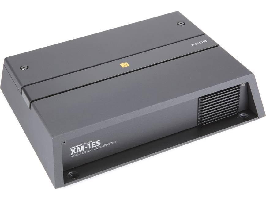 Sony XM-1ES Mobile ES™ Series mono subwoofer amplifier — 1,000 watts RMS x 1 at 2 ohms