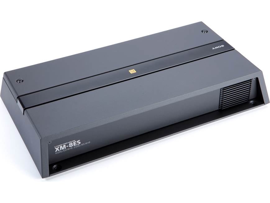 Sony XM-8ES Mobile ES™ Series 8-channel car amplifier — 100 watts RMS x 8
