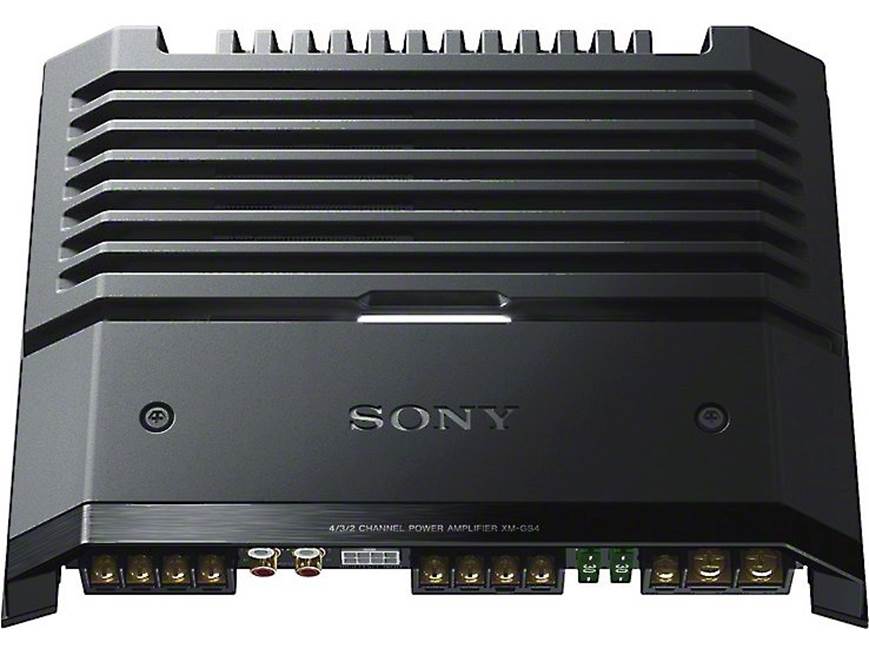 Sony Sony XM-GS4 4-channel car amplifier — 70 watts RMS x 4
