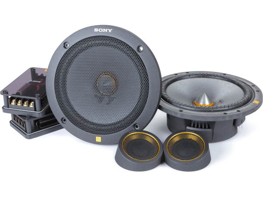 Sony XS-162ES Mobile ES™ Series 6-1/2" component car speaker system