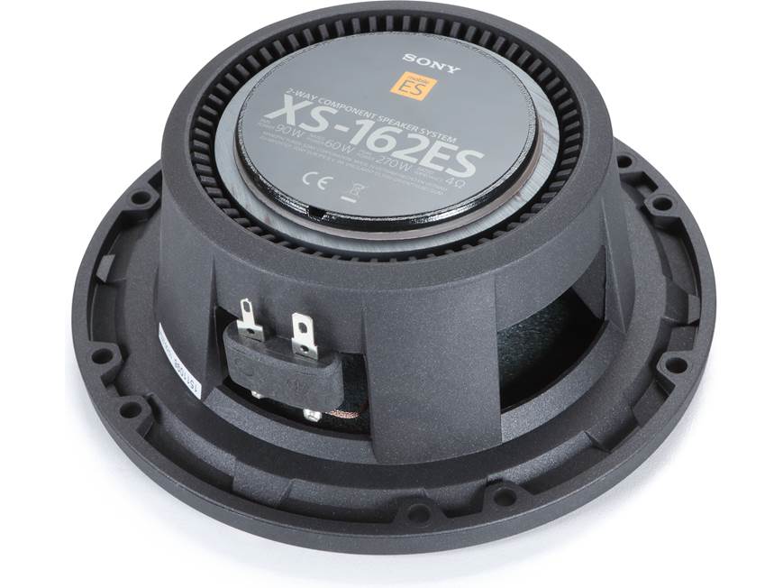 Sony XS-162ES Mobile ES™ Series 6-1/2" component car speaker system