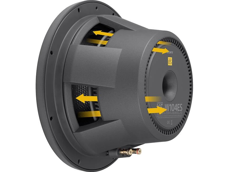 Sony XS-W104ES Mobile ES™ Series 10" 4-ohm component subwoofer